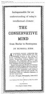 Review of The Conservative Mind, Russell Kirk