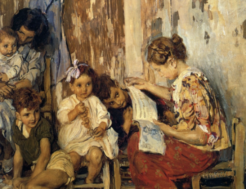Teaching Virtue: The Dot and the Line