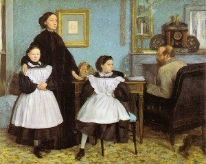 The Bellelli Family by Edgar Degas