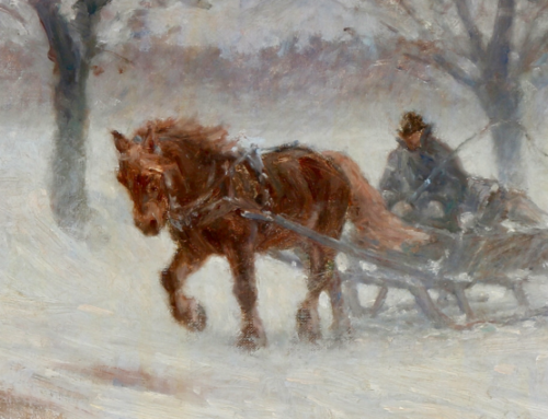 “Stopping by Woods on a Snowy Evening”