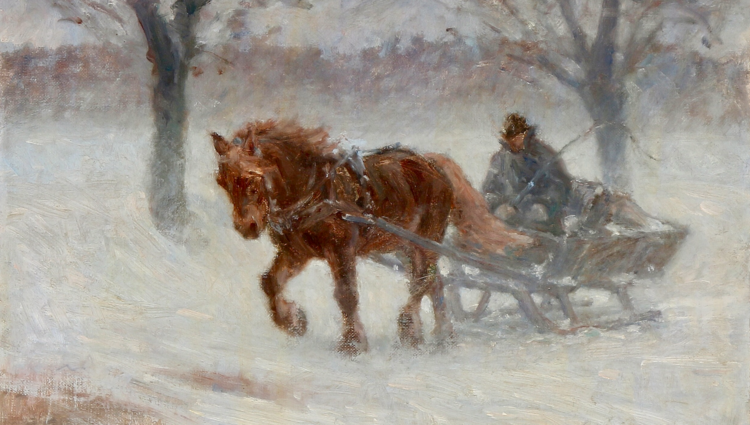"Stopping by Woods on a Snowy Evening"