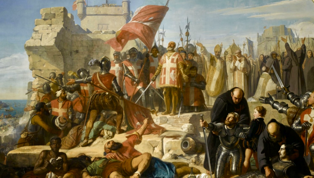 Knight of Malta and Shield of Europe