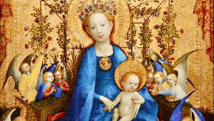 How Our Lady Gave Us Back the Color Blue
